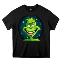 Black Grinch Heavy Core Tee - Unal Design