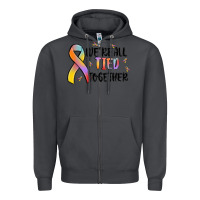 Smoke we are all tied together Zipper Hoodie - MaliasSmallBusiness