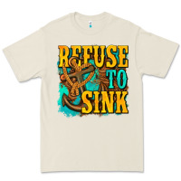 Bone refuse to sink western Premium Tee - texasbilliewilder