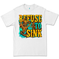 White refuse to sink western Premium Tee - texasbilliewilder