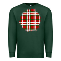 Sports Green Christmas Tartan Patch Premium Sweatshirt - BundleAndBundleShop