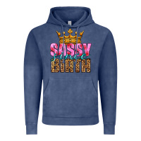 Vintage Denim sassy since birth Vintage Hoodie - HRA Design Shop