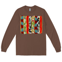 Chestnut christmas brushstroke Long Sleeve Tee - AdoDesignShop