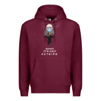 Burgundy Bernie it' could outside Premium Hoodie - Bettercallsaul