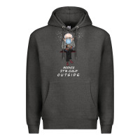 Charcoal Heather Bernie it' could outside Premium Hoodie - Bettercallsaul