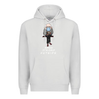 Dove Grey Bernie it' could outside Premium Hoodie - Bettercallsaul