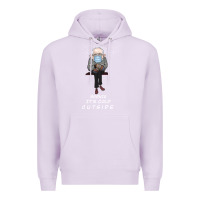 Lilac Bernie it' could outside Premium Hoodie - Bettercallsaul
