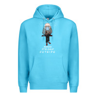 Ocean Blue Bernie it' could outside Premium Hoodie - Bettercallsaul