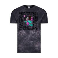 Cloud Black hair stylist elementary Vintage Tee - AdoDesignShop