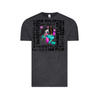 Vintage Black hair stylist elementary Vintage Tee - AdoDesignShop
