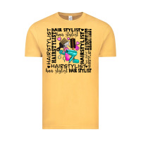 Vintage Mustard hair stylist elementary Vintage Tee - AdoDesignShop