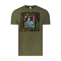 Vintage Olive hair stylist elementary Vintage Tee - AdoDesignShop