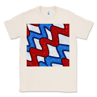 Glitter 4th Of July Seamless Pattern Classic Tee | Teevron