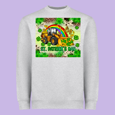 I Dig St Patrick S Day Heavyweight Sweatshirt Designed By Jahusdesignshop