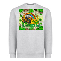 Heather Grey i dig st patrick s day Heavyweight Sweatshirt - JahusDesignShop