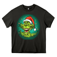Asphalt Grinch Heavy Core Tee - Unal Design
