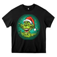 Black Grinch Heavy Core Tee - Unal Design