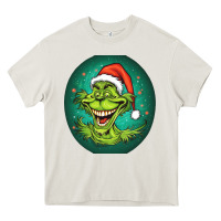 Cream Grinch Heavy Core Tee - Unal Design