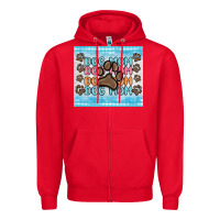 Red dog mom Zipper Hoodie - MaliasSmallBusiness