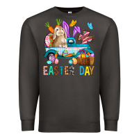 Smoke Easter Day With Truck Premium Sweatshirt - BundleAndBundleShop