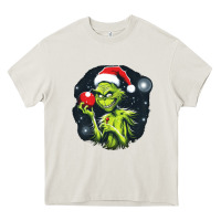 Cream Grinch Heavy Core Tee - Unal Design