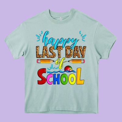 Happy Last Day Of School Heavy Core Tee Designed By Artiststas