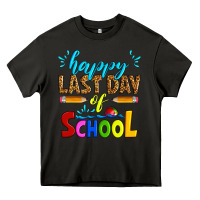 Asphalt happy last day of school Heavy Core Tee - Artiststas