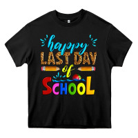 Black happy last day of school Heavy Core Tee - Artiststas