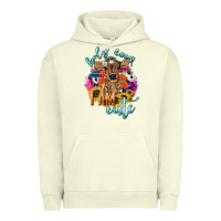 Pigment Pistachio Holy cow i am cute baby cow Urban Hoodie - HowdyJamesFarm