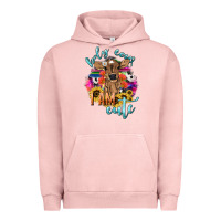 Pigment Salmon Holy cow i am cute baby cow Urban Hoodie - HowdyJamesFarm