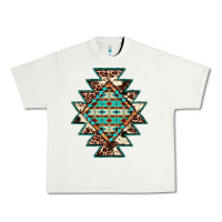 Pistachio cowhide leopard gemstone aztec Urban Heavy Tee - JahusDesignShop