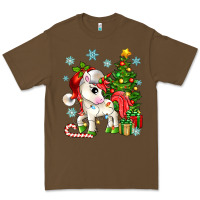 Cacao Christmas unicorn Premium Tee - Zillion Design Studio