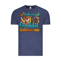 Vintage Denim making nails beautiful is kinda my thing Vintage Tee - AdoDesignShop