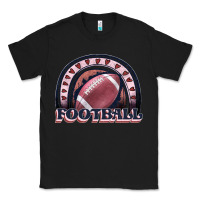 Black football rainbow Classic Tee - JahusDesignShop
