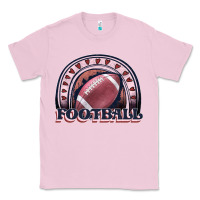 Bubblegum Pink football rainbow Classic Tee - JahusDesignShop