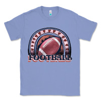 Colony Blue football rainbow Classic Tee - JahusDesignShop