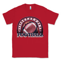 Red football rainbow Classic Tee - JahusDesignShop