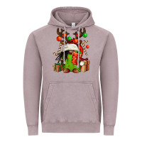 Christmas Afro Gnomes Vintage Hoodie | Teevron