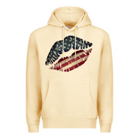 Pina Colada Vintage American Flag Lips Premium Hoodie - Bettercallsaul