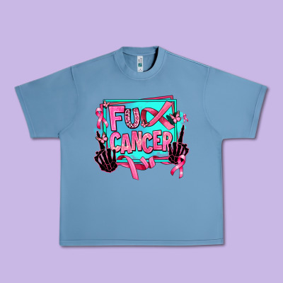 Fuck Cancer Urban Heavy Tee Designed By Adodesignshop