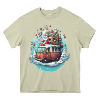 Mossy happy santa Heavy Core Tee - Unal Design