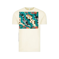 Vintage Arctic turquoise glitter cowhide Vintage Tee - JahusDesignShop