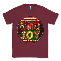 Burgundy Christmas joy and hot chocolate Classic Tee - AdoDesignShop