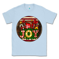 Dusty Blue Christmas joy and hot chocolate Classic Tee - AdoDesignShop