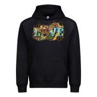 Black Love baby Cow Urban Hoodie - HowdyJamesFarm