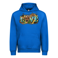 Cobalt Love baby Cow Urban Hoodie - HowdyJamesFarm