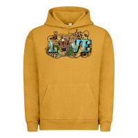 Pigment Peanut Butter Love baby Cow Urban Hoodie - HowdyJamesFarm