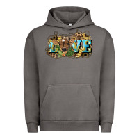 Pigment Tornado Love baby Cow Urban Hoodie - HowdyJamesFarm