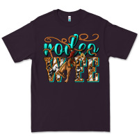 Plum rodeo wife western Premium Tee - texasbilliewilder