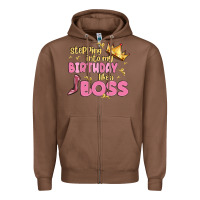 Chestnut birthday boss Zipper Hoodie - MaliasSmallBusiness